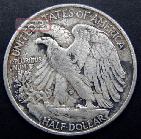 1942 50c Walking Liberty Half Dollar A Coin