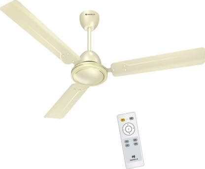 HAVELLS Glaze BLDC 1200 mm BLDC Motor with Remote 3 Blade Ceiling Fan ...