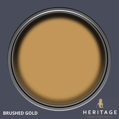 Dulux Heritage Brushed Gold Paint - Madison Flooring