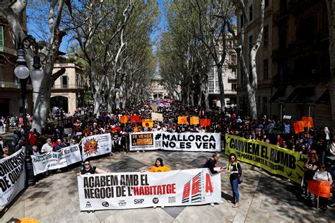 Protesters rally across Spain against housing crisis, tourist flats ...