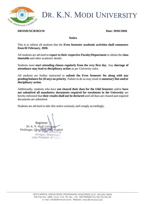 Dr. K.N. Modi University - Top Ranked Engineering Colleges of India