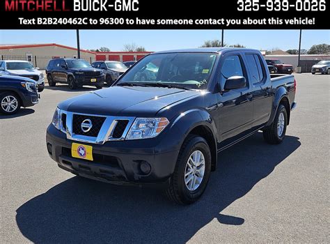 2019 Nissan Frontier SV at Mitchell Buick GMC - Research - GrooveCar