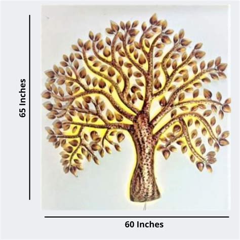 Metallic 2 Master Tree (60 * 65 Inches) - Punam Metalcrafts