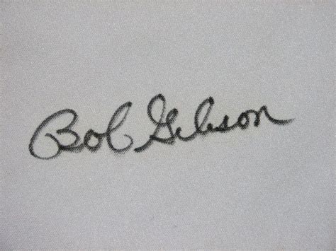Lot Detail - 1981 Bob Gibson New York Mets Game-Used and Autographed ...