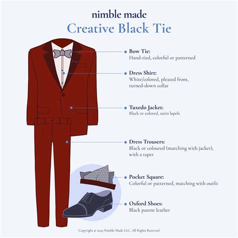 Creative Black Tie | The New Dress Code Explained – Nimble Made