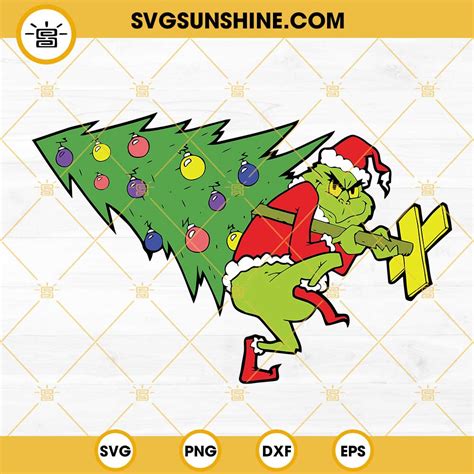 Boxes Christmas Tree Printables The Grinch