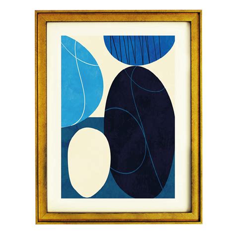 Blue Forms Art Print – Ikka Dukka Studio Private Limited.