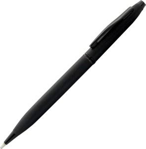 K K CROSI Black Metal Pen with Twist Mechanism Black Clip Ball Pen ...