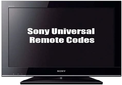 Image result for How to Program Sony Remote Control