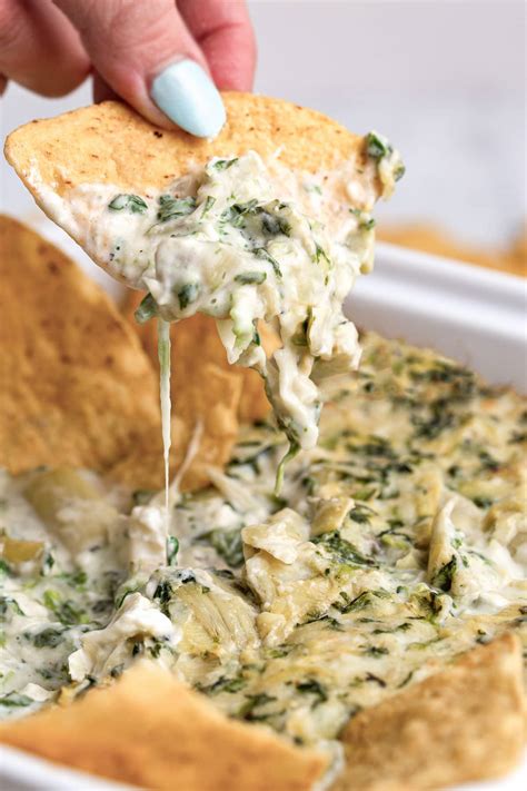 Spinach Artichoke Dip - The Cooking Jar