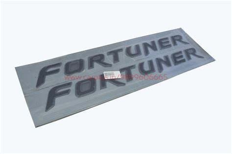 KMH Letter Sticker For Toyota Fortuner – CARPLUS