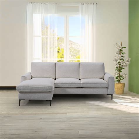 Zadar Cloudy Beige Sectional Sofa - Hart Living
