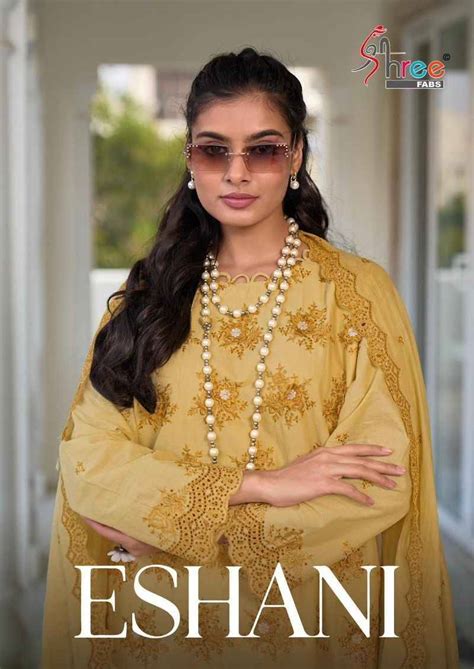 ESHANI BY SHREE FABS 1001 TO 1004 SERIES BEAUTIFUL PAKISTANI SUITS ...