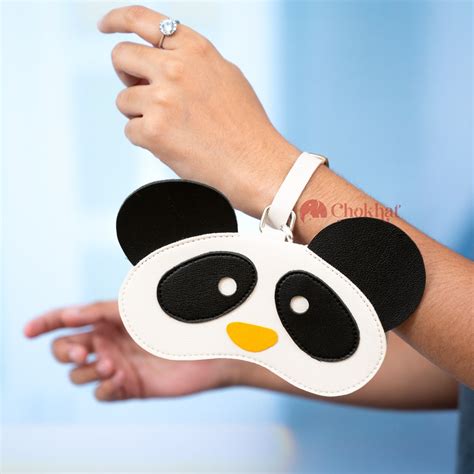 Nidra Panda Specs Case – Cute Sleepy Eyewear Case by Chokhat