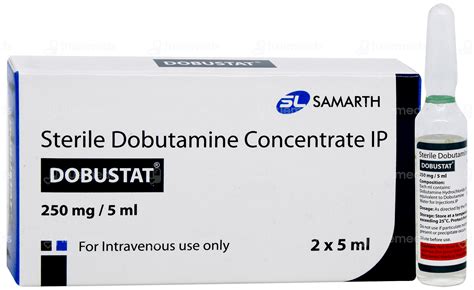 Dobustat 250 Mg Injection 5 Ml - Uses, Side Effects, Dosage, Price ...