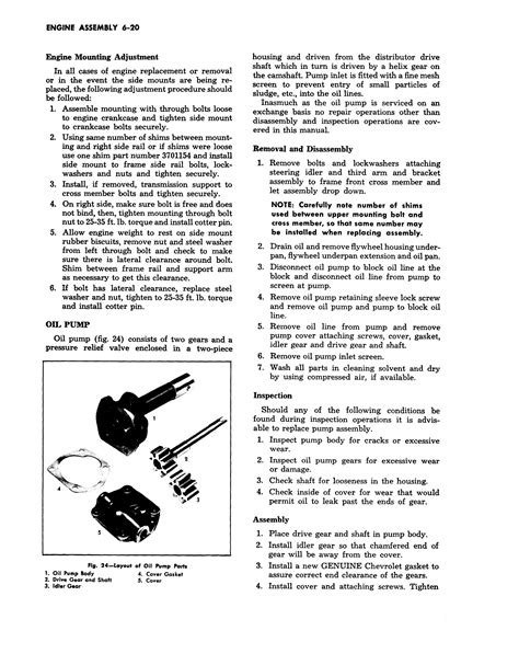 1954 Cadillac Shop Manual- Engine Page 20 of 110