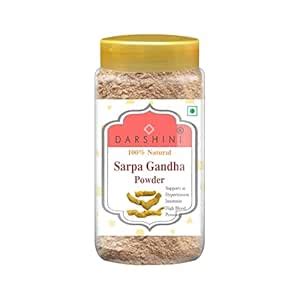 DARSHINI Sarpagandha Root Powder 100g | Rauvolfia Serpentina Root ...