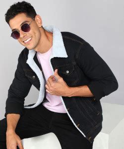 FTX Full Sleeve Solid Men Denim Jacket - Buy FTX Full Sleeve Solid Men ...