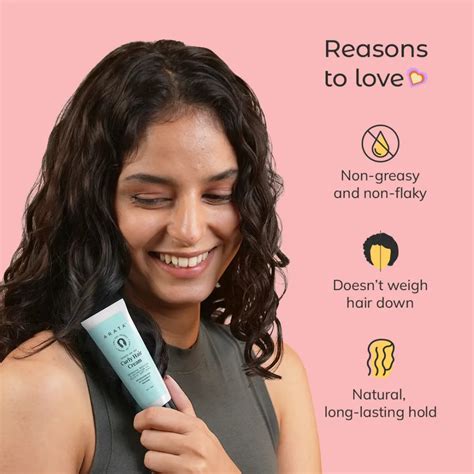 Curly Hair Cream - 50ml - AFL – Arata