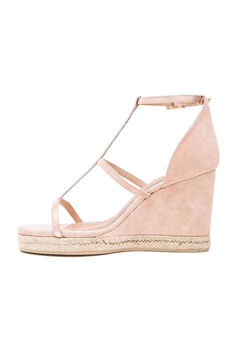 RAYE Dillon Wedge in Rose Gold & Blush | REVOLVE