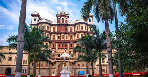 The pride of Holkars, Rajwada palace, is located near Khajuri Bazar and ...