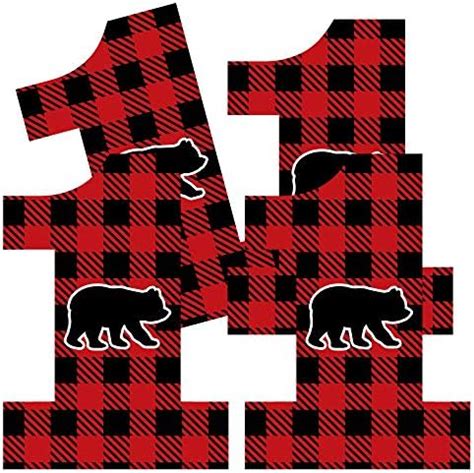 Big Dot of Happiness 1st Birthday Lumberjack - Channel The Flannel ...