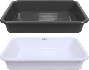 Heart Home Plastic Storage Tray for Kitchen|office|Exel Tray 555|Pack ...