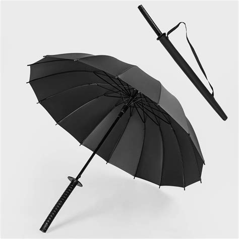 Cool Lemon Samurai Katana Master Sword Hilt Handle Folding Umbrella ...