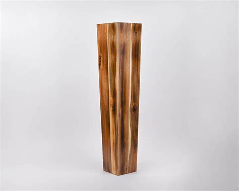 Millwood Pines Green Floral Crafts 36-Inch Tapered Tall Acacia Wood ...