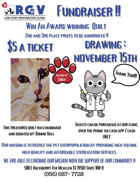 RGV Low Cost Spay Neuter Clinic Fundraiser - RGV Low Cost Spay Neuter ...