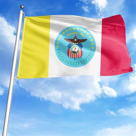 Columbus City Flag 4x6 FT, Double Side FT | eBay