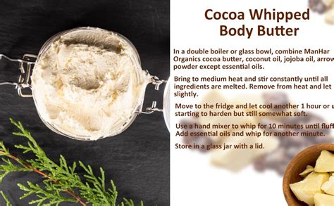 Buy ManHar Organics African Cocoa Butter 1kg - Organic, Raw & Unrefined ...