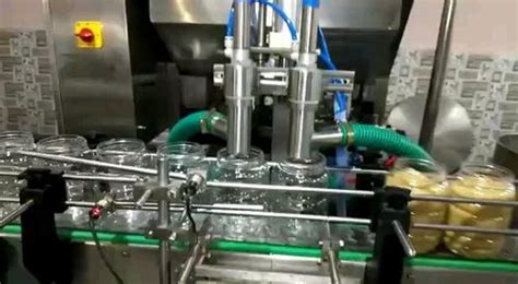 Ginger Paste Filling Machine - Two Head Paste Filling Machine Trader ...