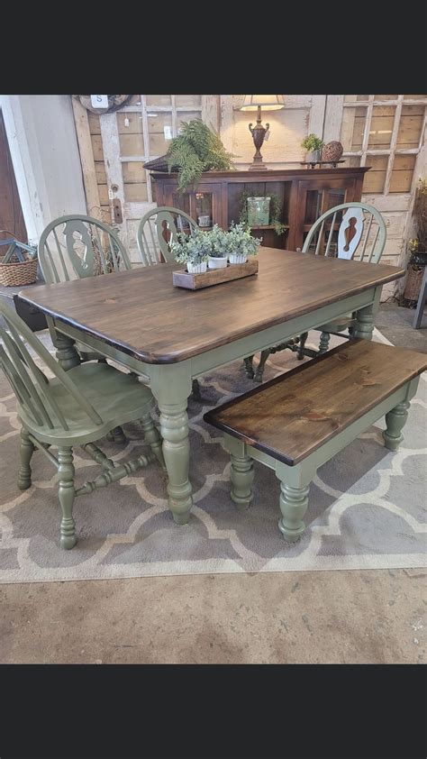 Rustic Dining Table Set