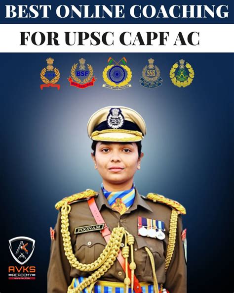 🛡️ Best Online Coaching for UPSC CAPF AC Exam: Your Gateway to the Forces