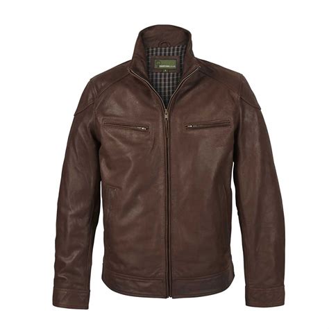 Mens Light Brown Leather Jackets at Michael Mahoney blog