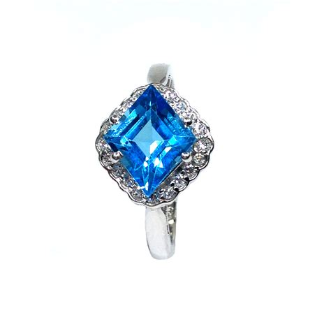 Blue Topaz Rings