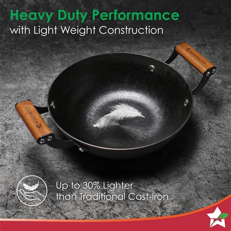 Buy Ferro Cast-Iron Frying Pan 26cm Online At Best Price – Wonderchef USA