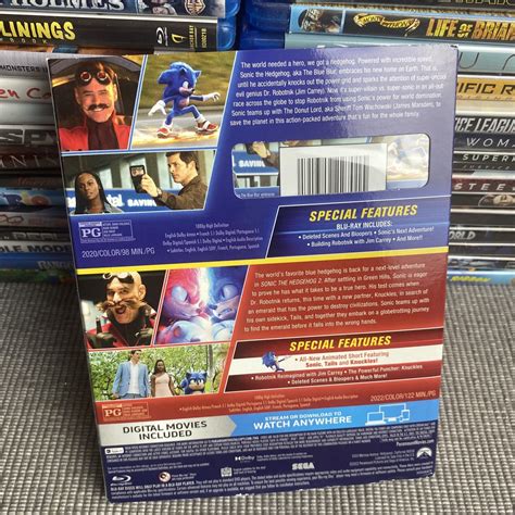 Sonic the Hedgehog 2 Movie Collection Blu-Ray, | Ubuy India
