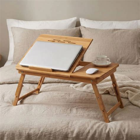 Bamboo Bed Laptop Table – Bamboostan