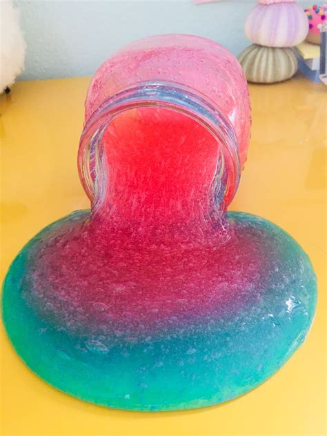 Color slime pinned by 5-minutecrafts.net | Glitter slime, Homemade ...