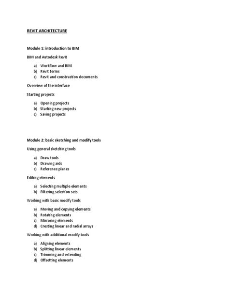 Image result for Revit Architecture Tutorial PDF