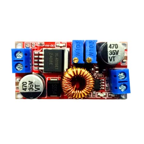 Buy 5A DC to DC CC CV XL4015 RED Online in India | Robocraze