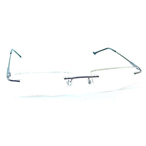 Jubleelens Rimless Rectangle READERS Reading Eyeglasses (+1.00 to +3.0