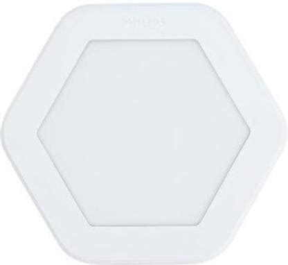 PHILIPS Hexastyle 15W Downlighter(Warm White), Pack of 1, Cutout - 6 ...