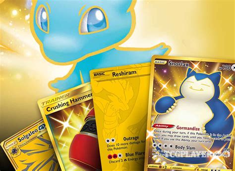 Pokemon gold cards and other uncommon Pokemon cards - Cherrybelle
