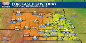 Thursday Forecast: Mild temperatures with a chance of rain late