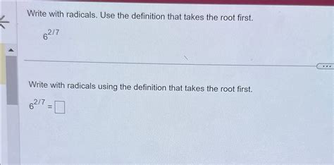 Image result for Using First Principle with Radicals