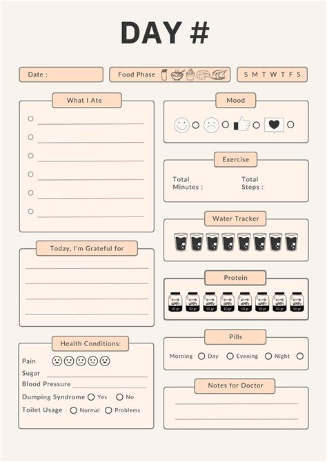 Gastric sleeve journal bariatric surgery journal vsg journal sleeve planner vsg weight loss ...