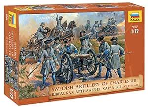 Buy Zvezda Models 1/72 Swedish Artillery of Charles XII Online at Low ...